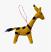 Giraffe Felt Ornament