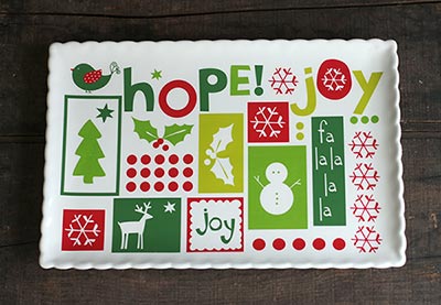 Hope, Peace, Joy Platter