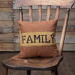 Heritage Farms Family Throw Pillow