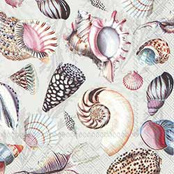 Shells of the Sea Paper Luncheon Napkins