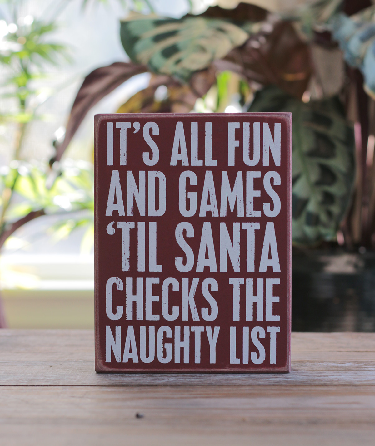 Fun & Games Box Sign, by Primitives by Kathy. - The Weed Patch