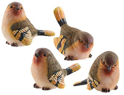 Small Finch Bird Figurine - The Weed Patch