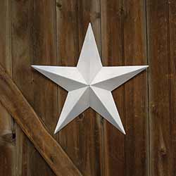 White Barn Star, 18 inch